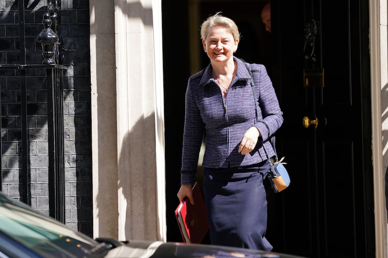 Home Secretary Yvette Cooper said small boat journeys across the Channel undermined the UK’s border security and put lives at risk