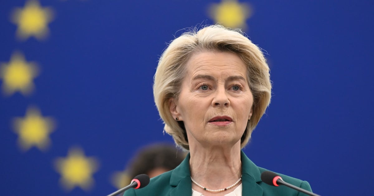 EU to push for deal ahead of Trump deadline on tariffs, says Von der Leyen – The Irish Times