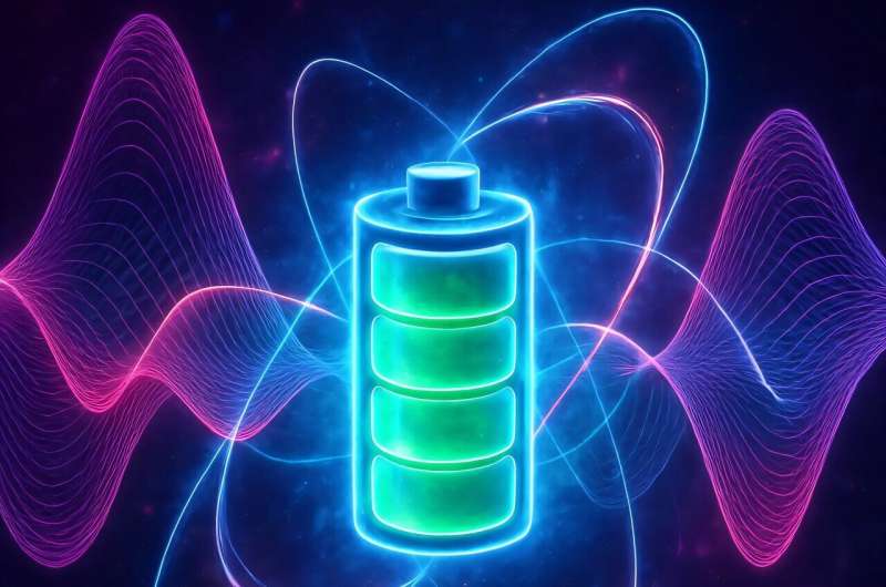 A new quantum battery model that exhibits a genuine advantage over classical batteries