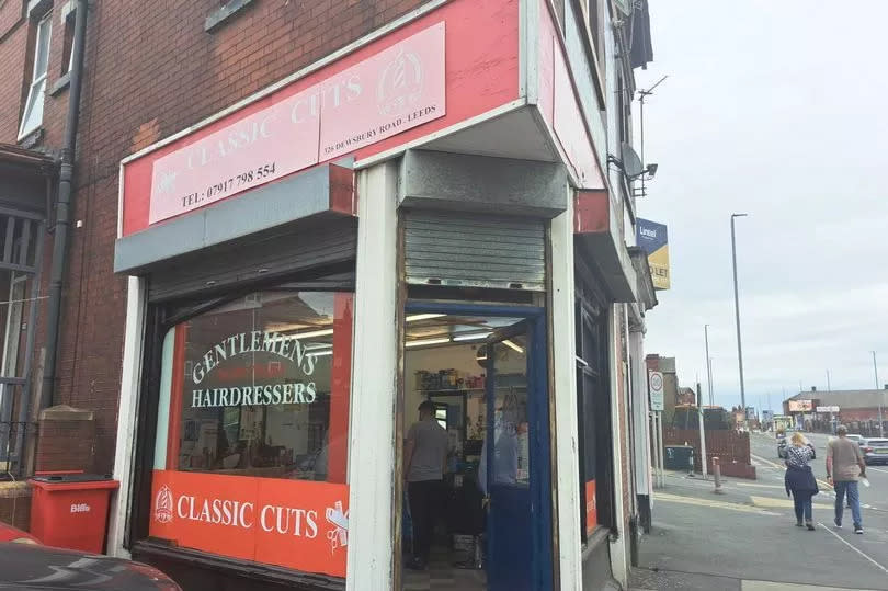 Nasir Mahood owns Classic Cuts on Dewsbury Road, Beeston
