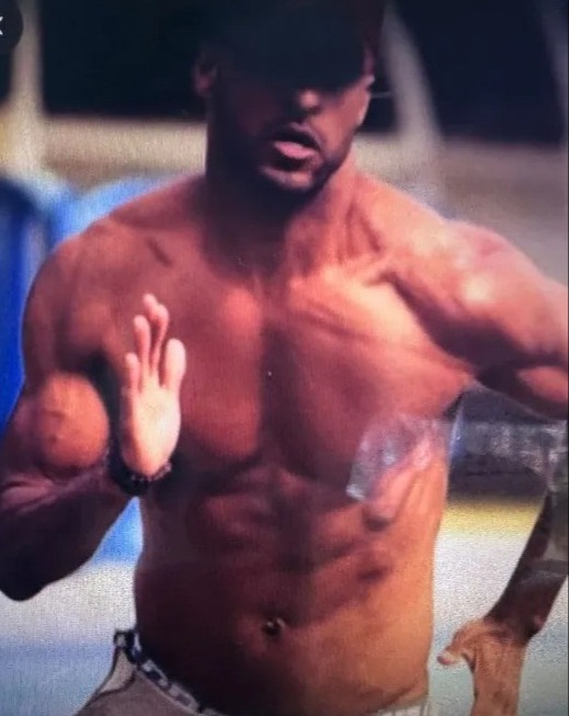 Phone screen showing Ricky Whittle's Raya profile.