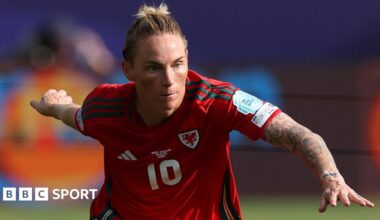 Wales' Jess Fishlock in action against the Netherlands