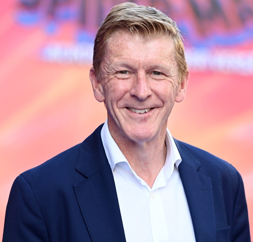 Tim Peake at the Spider-Man: Across the Spider-Verse gala screening.