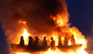 Hate incident investigation after bonfire topped with migrant effigy lit in Northern Ireland