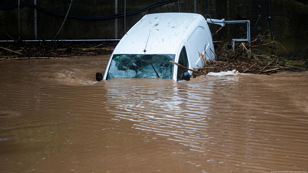 Two missing as heavy rains hit Catalonia