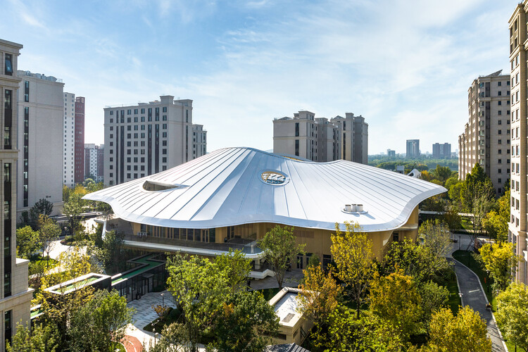 Activity Center of Taikang Community Yan Garden / Sunlay Design Group + Fangwei Architect - Exterior Photography, Cityscape