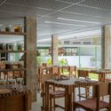 AIR Circular Campus and Cooking Club / OMA + Zarch Collaboratives - Interior Photography, Dining room, Wood, Chair