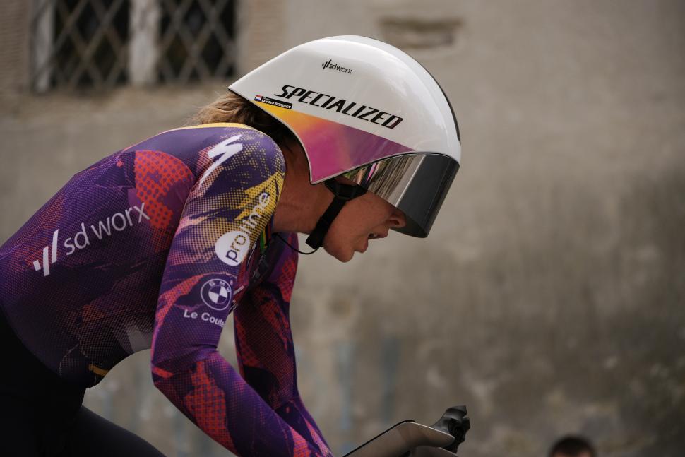 Anna van der Breggen, stage one, 2025 Giro d’Italia Women