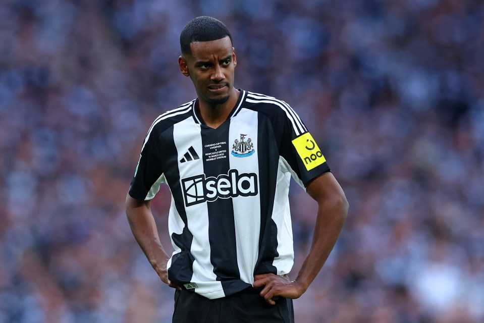 After three years at Newcastle, Isak is looking to leave