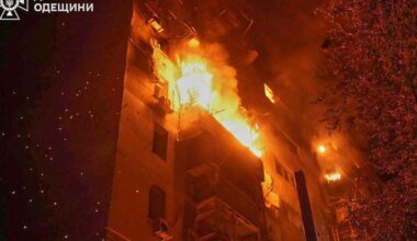 Russia launches massive overnight drone attack on Ukraine, killing 1