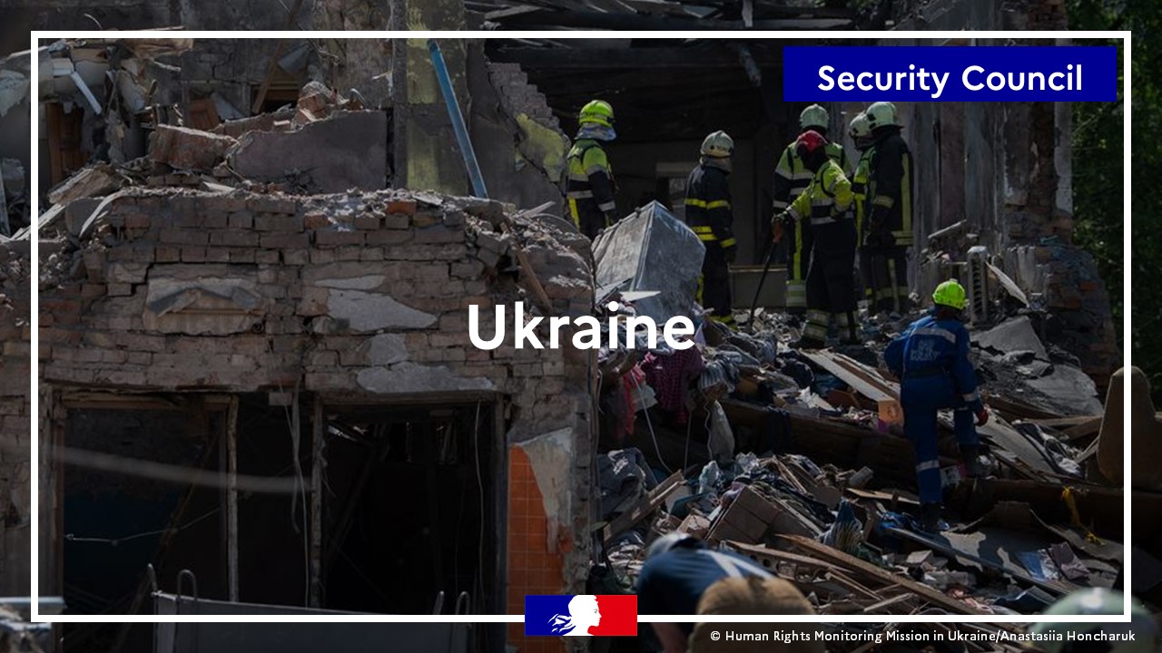 France condemns Russian strikes in Ukraine