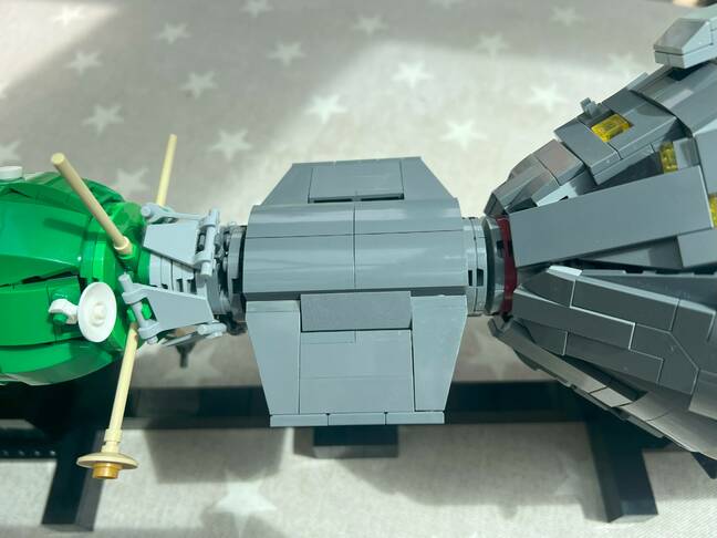 Apollo Soyuz Test Project docking module (pic: Richard Speed)