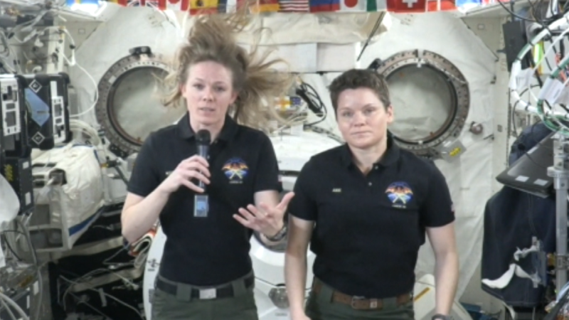 ‘Can’t beat the view’: Astronauts discuss life aboard ISS - CNN