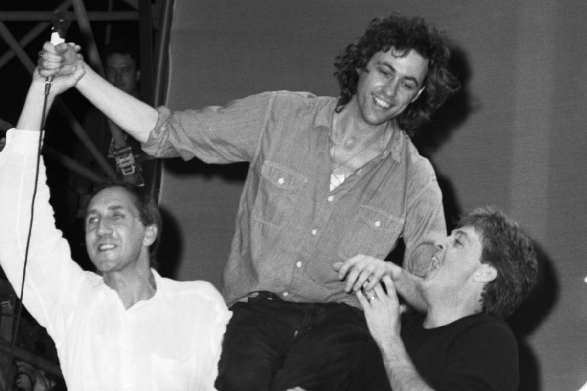 How Bob Geldof Coaxed Paul McCartney Back After 5 Years Offstage