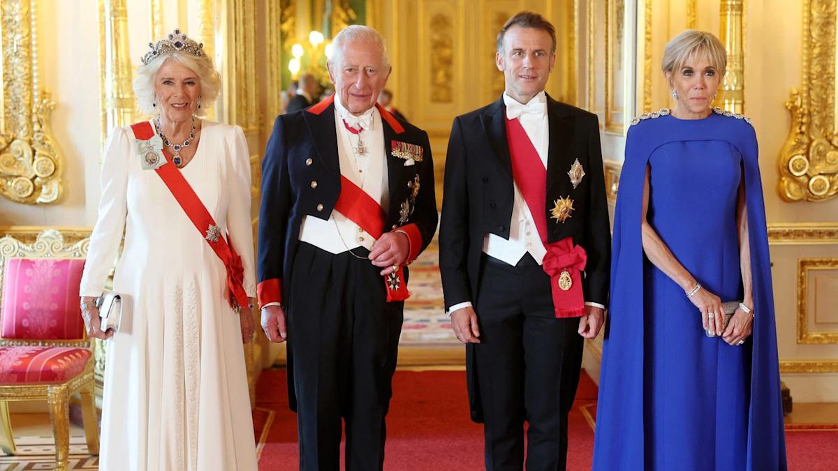 A Peek Inside the Royal Family’s Luxurious French State Banquet