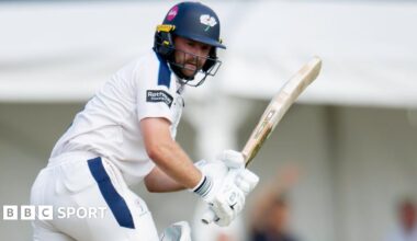 Yorkshire batter Adam Lyth