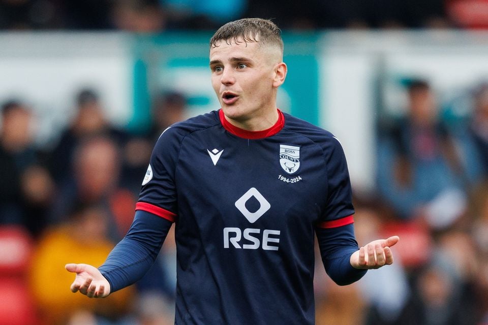 Ross County's Ronan Hale is keen to leave the Scottish Championship club