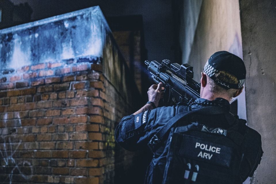 An ARU officer was injured at the scene. Stock photo by Kevin Scott.