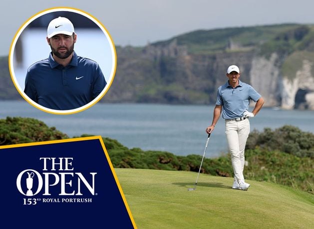 The Open: Rory McIlroy at Royal Portrush aiming to repeat 2022 Tour Championship win by coming from six behind to beat Scottie Scheffler - Sunday final round tee-times and weather forecast as Shane Lowry goes low and Sergio Garcia snaps driver