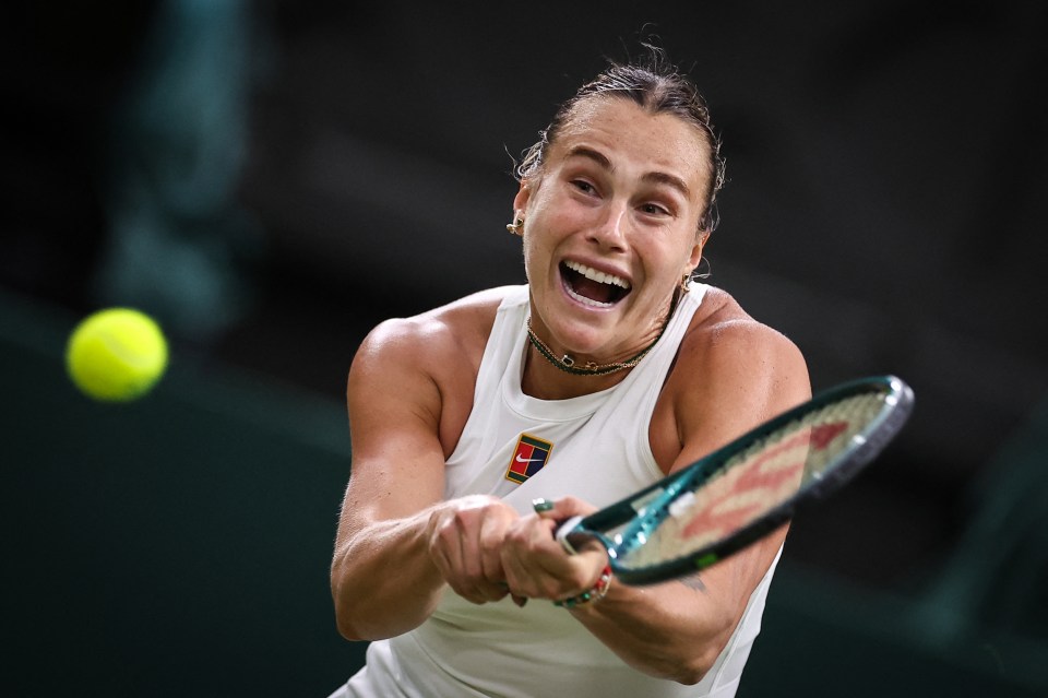 She was beaten by World No.1 Sabalenka