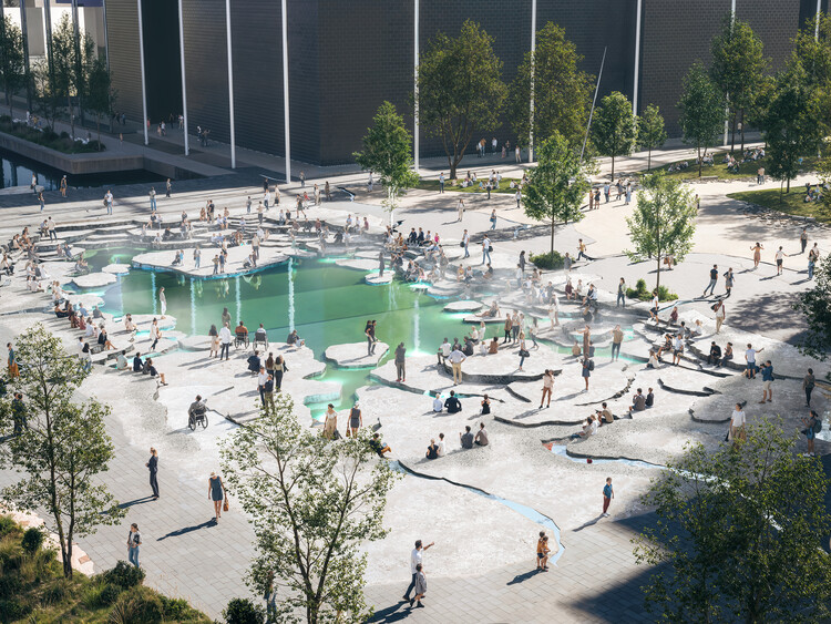 BIG Wins Competition to Transform Three Urban Plazas into an Interconnected 'City Stage' in Copenhagen, Denmark - Image 1 of 24