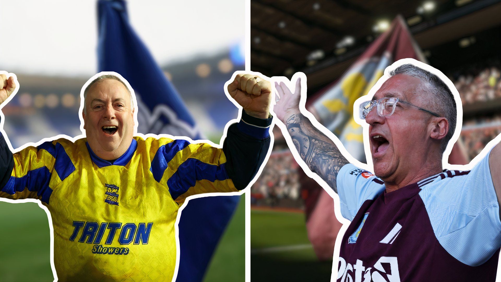 Birmingham City and Aston Villa fans