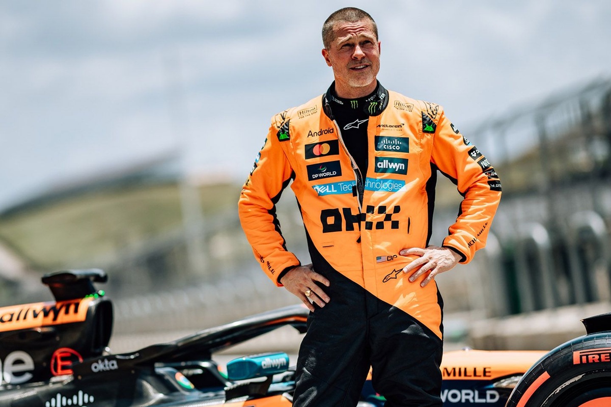 Brad Pitt tipped for motorsports career following "F1" movie success