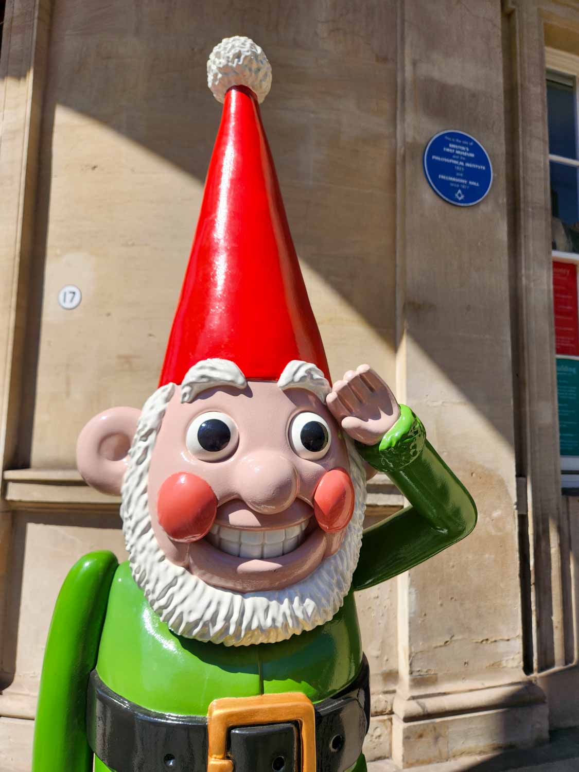 Statue of Norbot on Park Street in Bristol, one of the new types of statue for the Gromit Unleashed 3 trail - my review