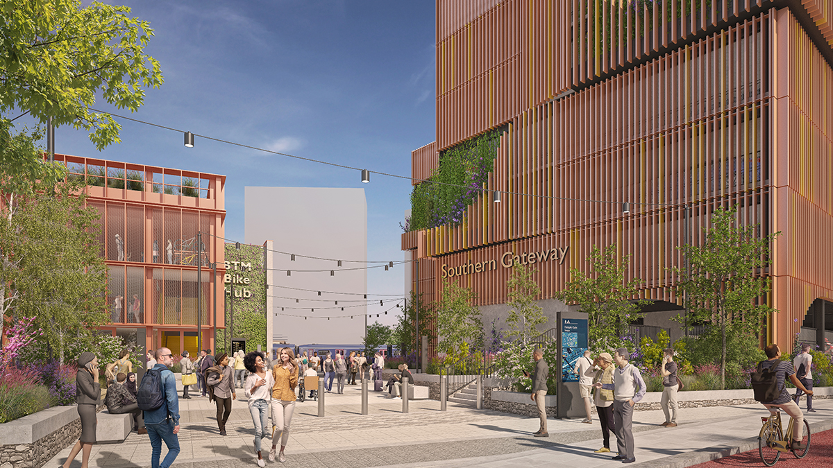 Plans for a new transport hub at Bristol Temple Meads station submitted