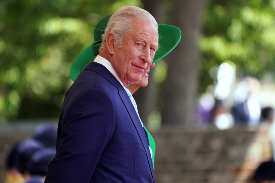 King Charles III and Queen Camilla at Windsor Castle.