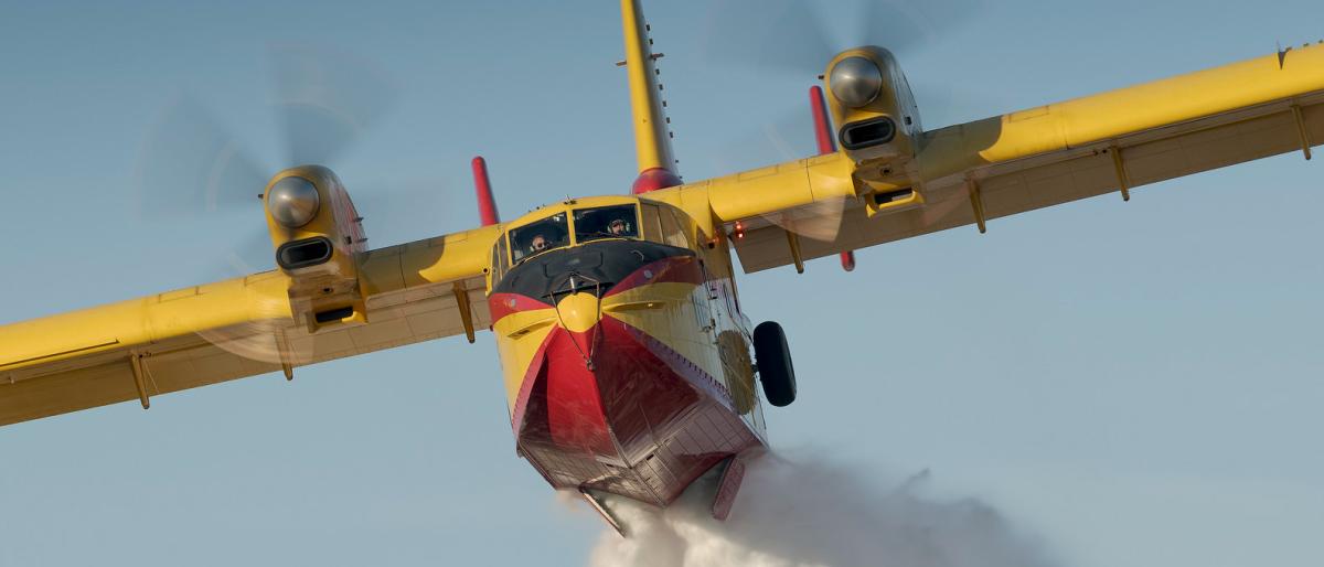 EU sends firefighting airplanes to Cyprus