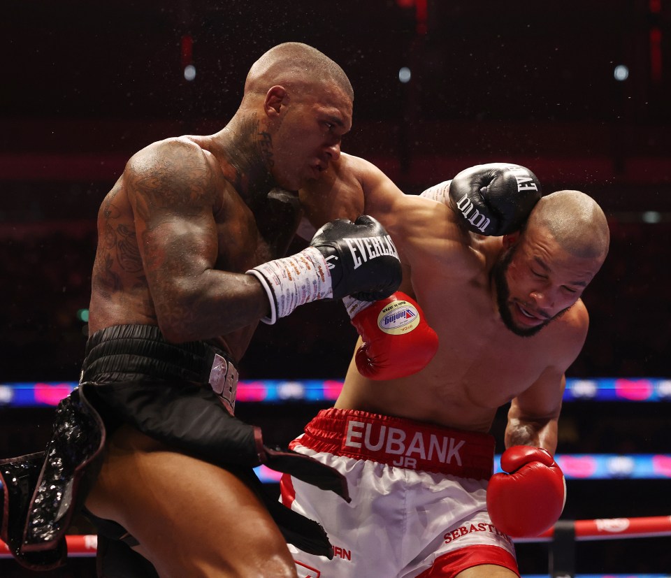 Chris Eubank Jr. boxing.