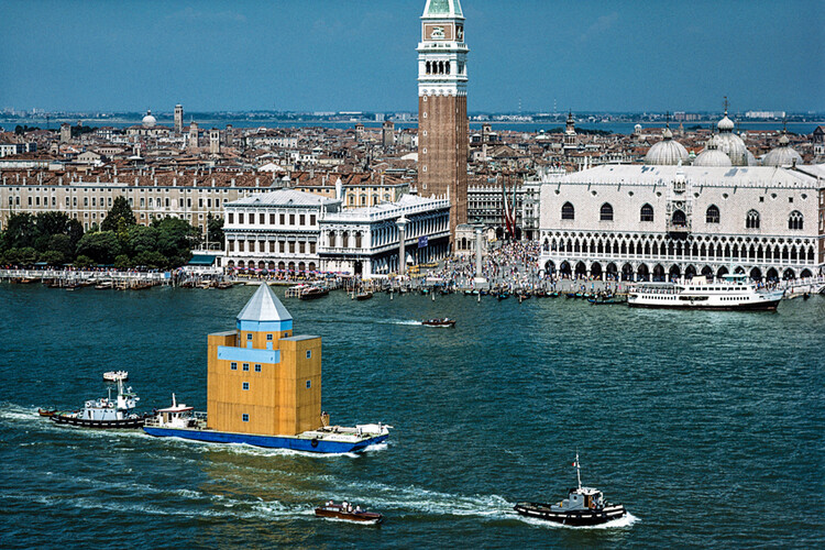 Between Fantasy and Reality: Aldo Rossi's Floating Teatro del Mundo for the First Venice Architecture Biennale - Image 1 of 5