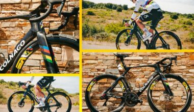 Tadej Pogačar riding special edition Colnago Y1Rs as Tour de France hits Mont Ventoux: paper-thin finish, sprint shifters and weight-saving accessories complete unique build