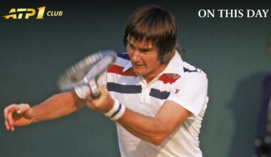 Jimmy Connors became the third No. 1 in PIF ATP Rankings history.