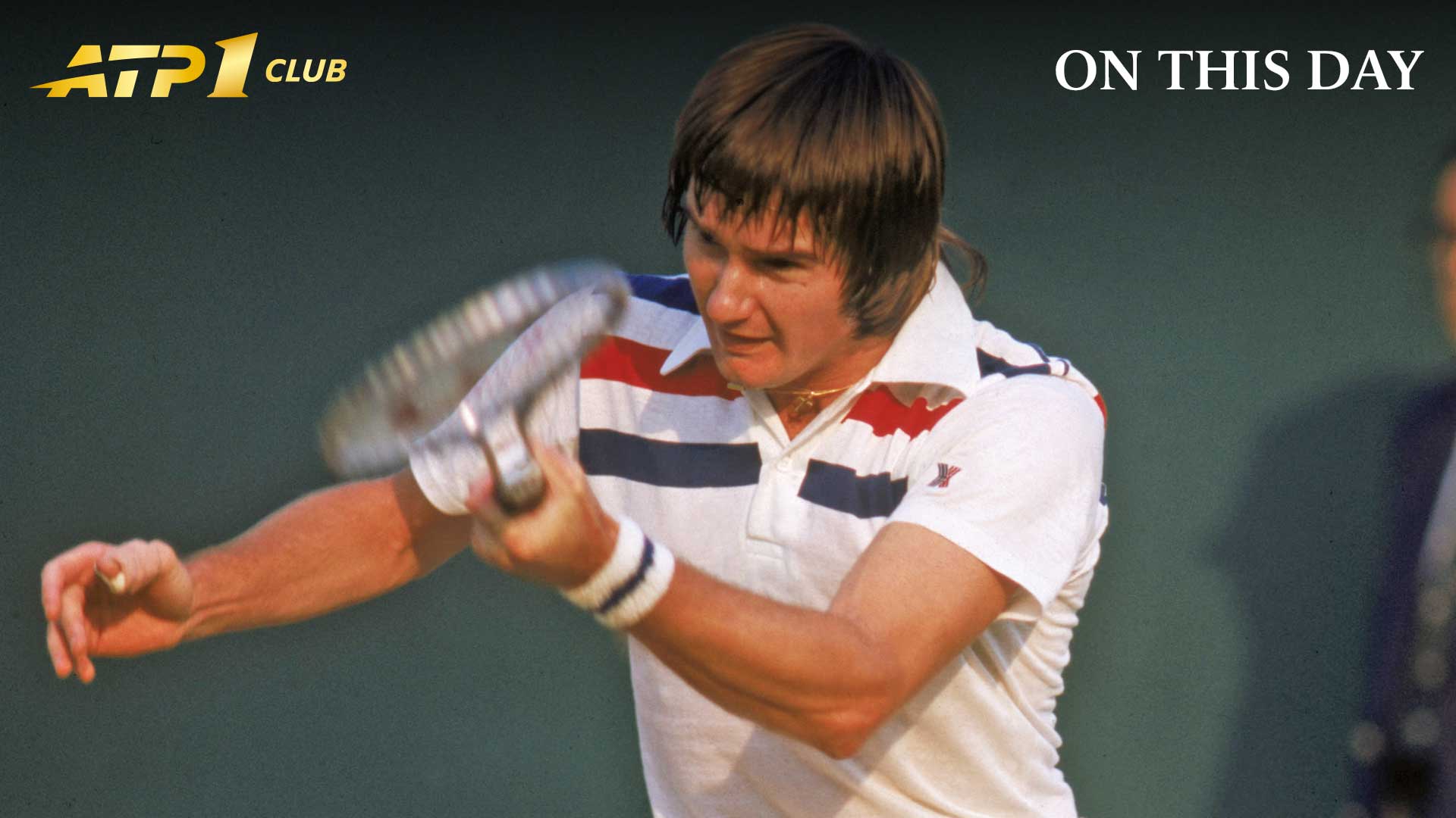 Jimmy Connors became the third No. 1 in PIF ATP Rankings history.