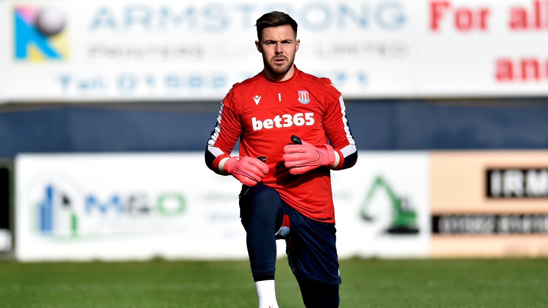 Jack Butland at Stoke City