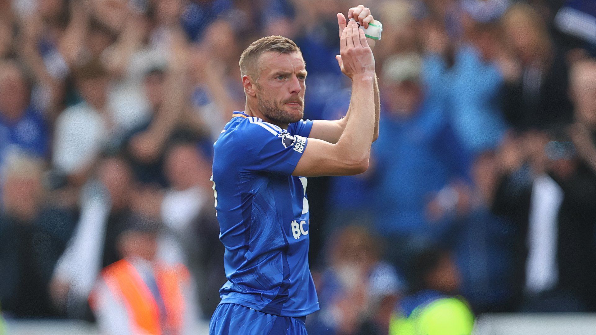 Jamie Vardy of Leicester City