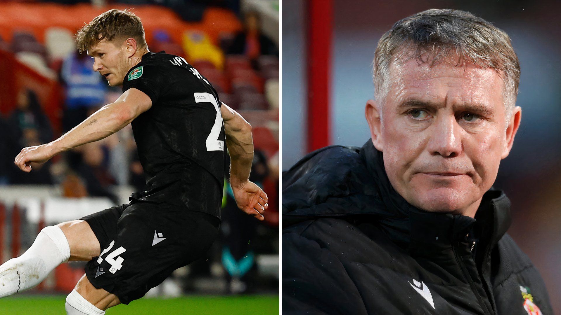 Michael Smith and Phil Parkinson