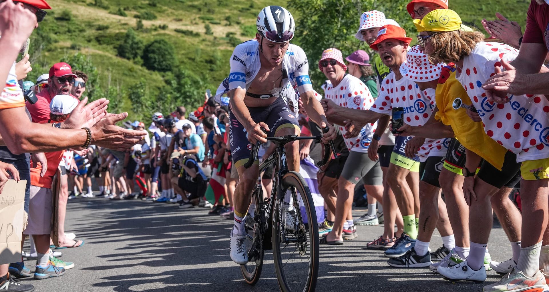 Evenepoel abandons the Tour de France on the first climb of stage 14