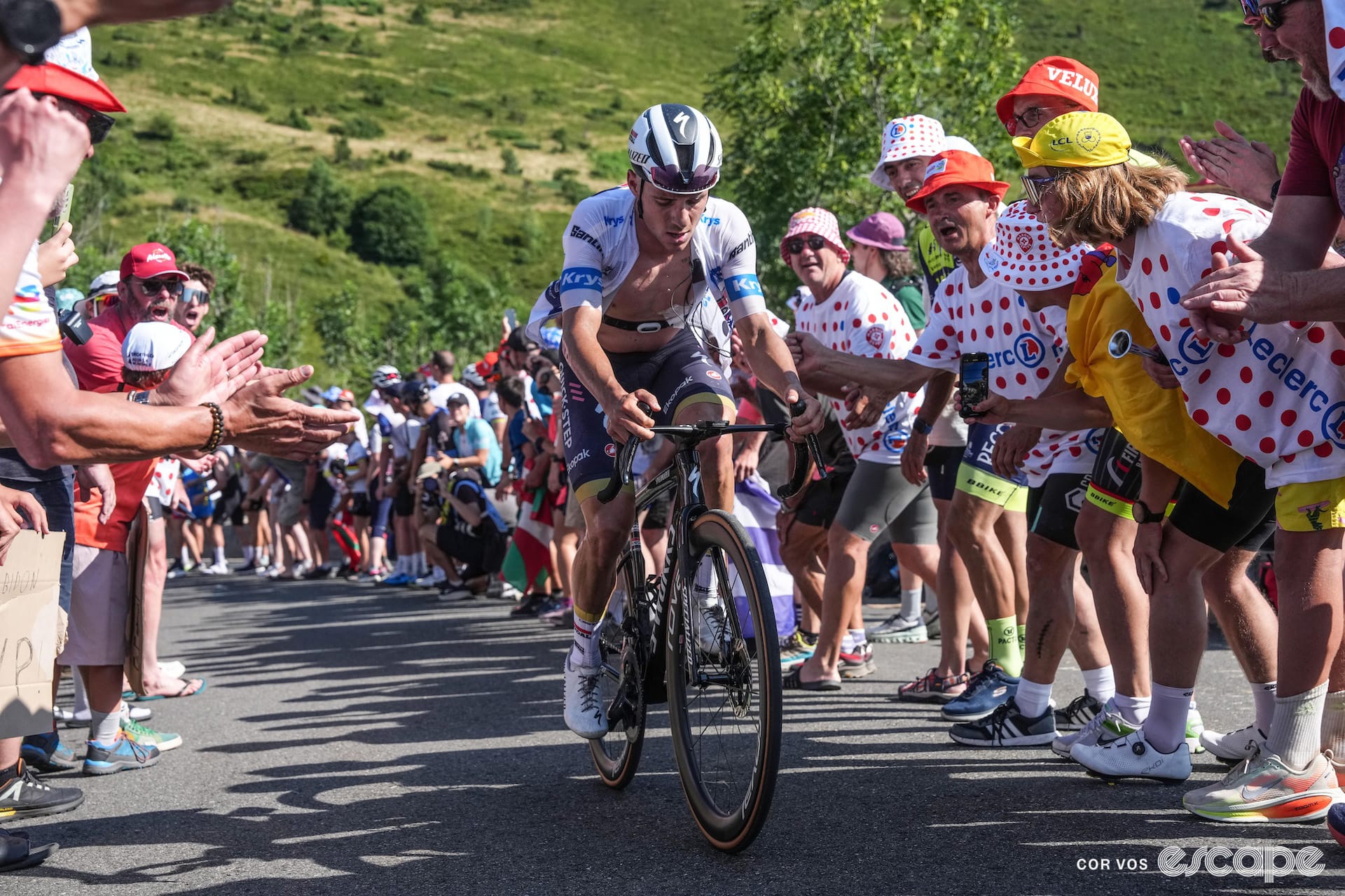 Evenepoel abandons the Tour de France on the first climb of stage 14