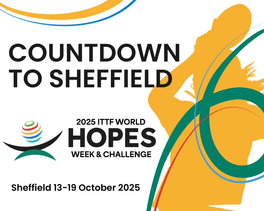 ITTF visit Sheffield ahead of World Hopes Week