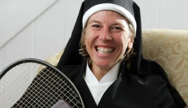 I was a Wimbledon finalist at 18 and had razor blades put in my trainers but quit sport to become a nun