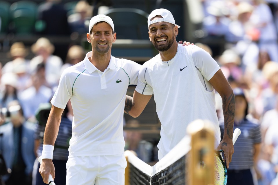 Kyrgios reached the Wimbledon final in 2022, when he lost to Djokovic