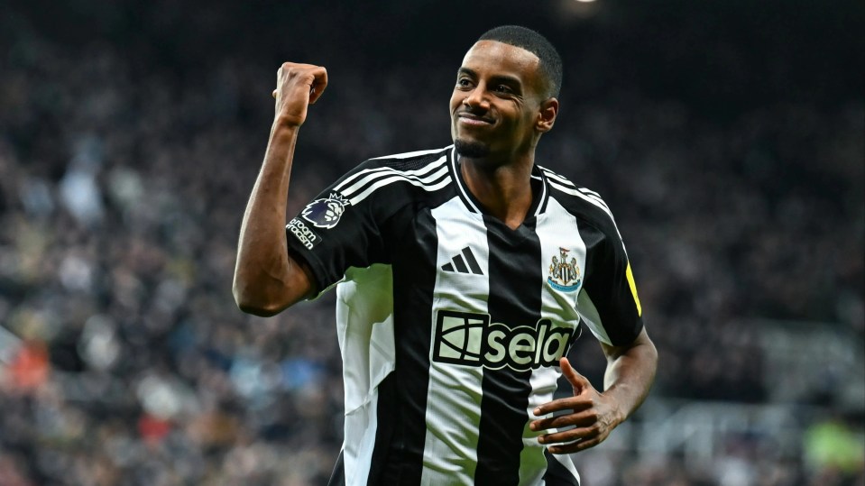 Isak has scored 62 goals in 109 appearances for Newcastle