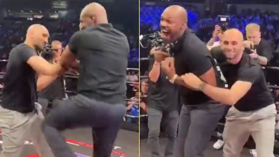 But Jones was beaten in sparring by a Russian star in 2018