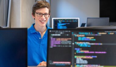 Starting a company while still at school