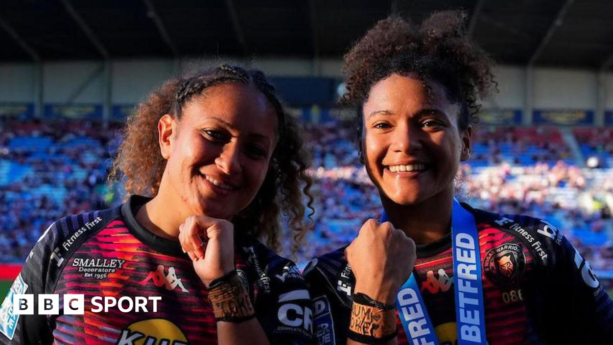 Sisters Shaniah Power (left) and Tiana Power both scored against Warrington
