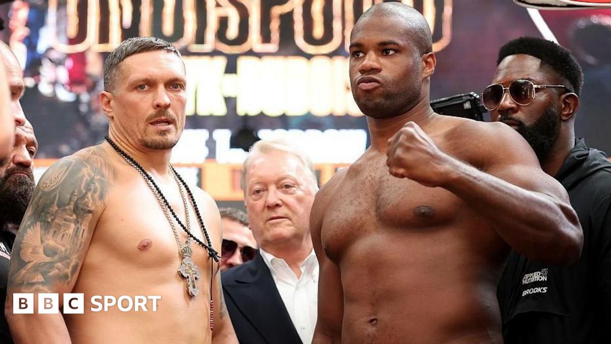 Usyk vs Dubois 2 weigh-in RECAP: Results and reaction from weigh-in before heavyweight rematch