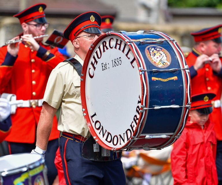 The Twelfth celebrations in Coleraine. Picture: Andrew McCarroll/ Pacemaker Press
